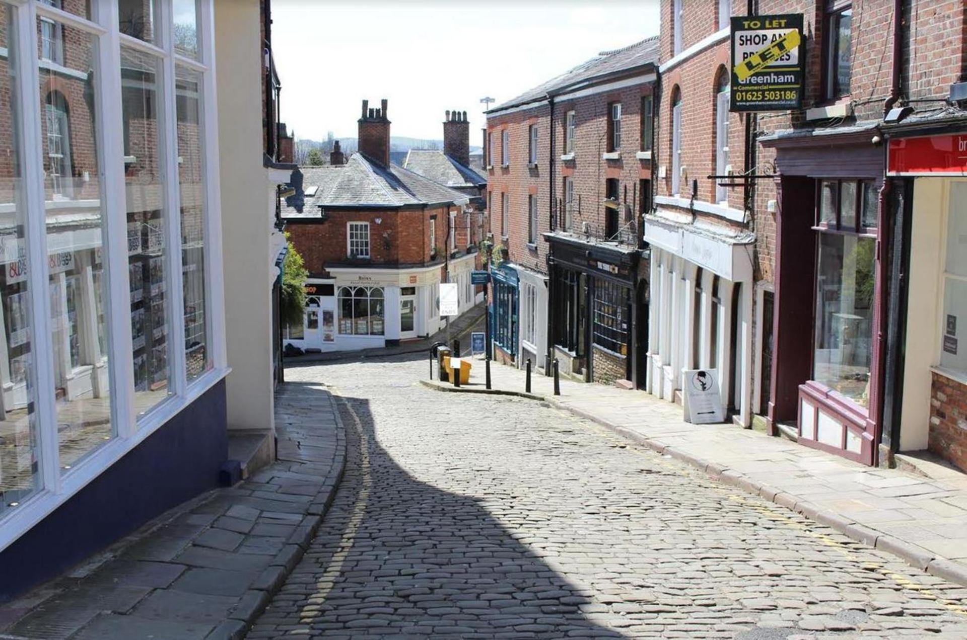 Quirky Town Centre Apartment With River Terrace Macclesfield Exterior photo